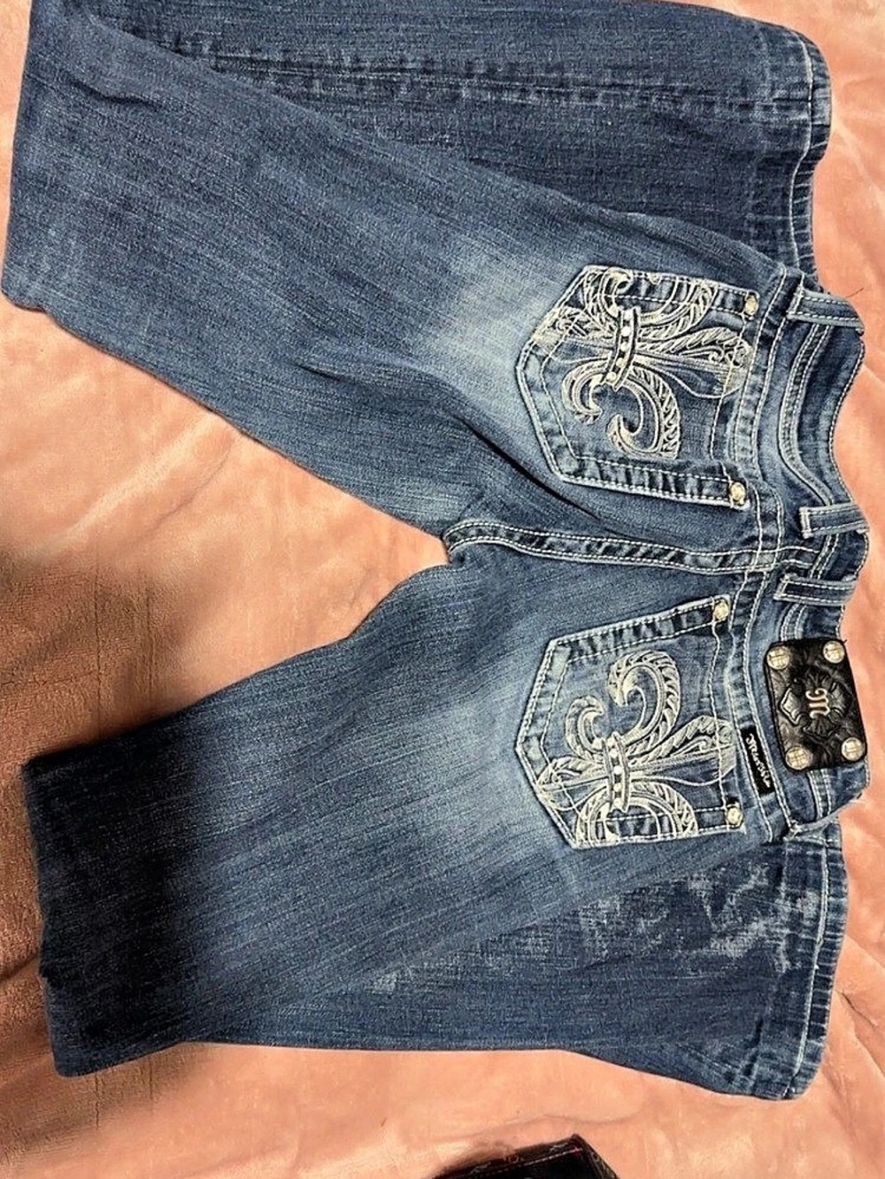 Miss Me Boot Cut Jeans Waist 27 Blue